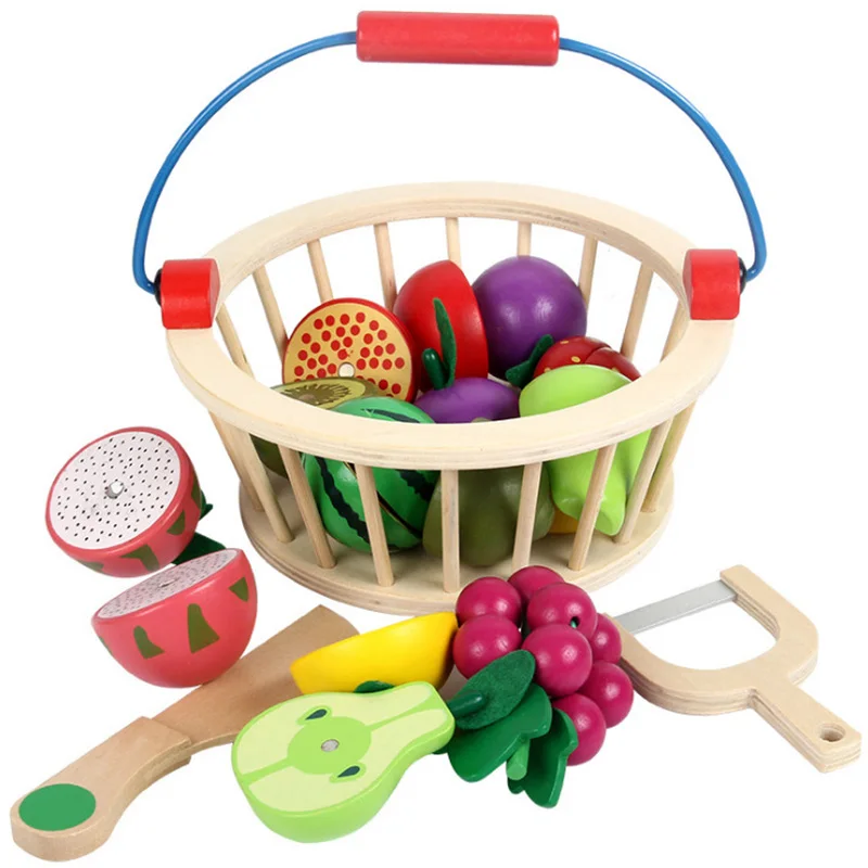 wooden fruit and veg toys