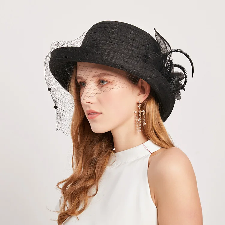 Curled Mesh Summer Beach Visor Hat 