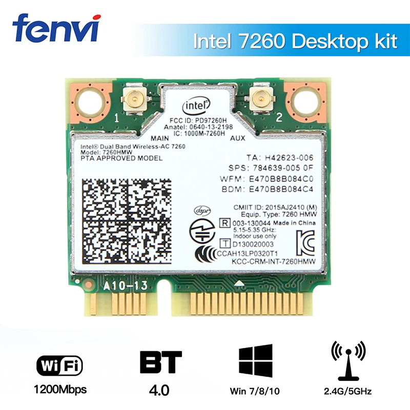 development of hemisphere Lightning Cumpără Networking | Dual Band Wireless-AC Intel 7260 7260HMW 7260AC  2.4G/5Ghz 802.11ac MINI PCI-E 2x2 WiFi Card Wi-Fi + Bluetooth 4.0 Wlan  Adapter