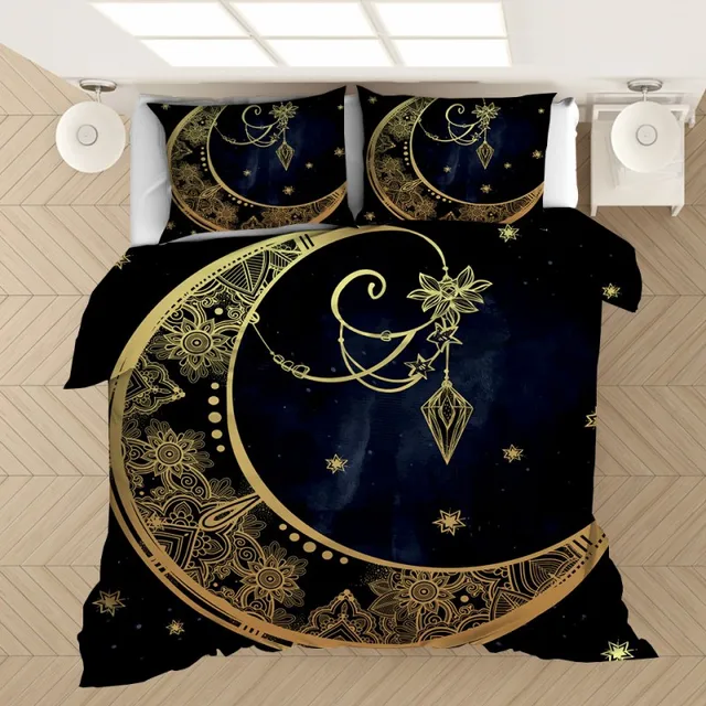 gold sun duvet