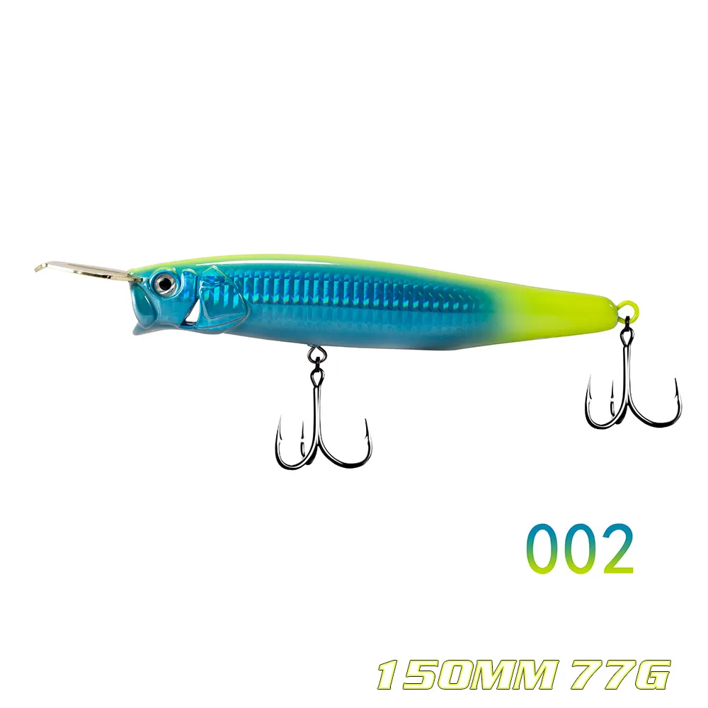 D1 Popper Sinking Riser Bait 65mm/12g 85mm/20g Saltwater Hard