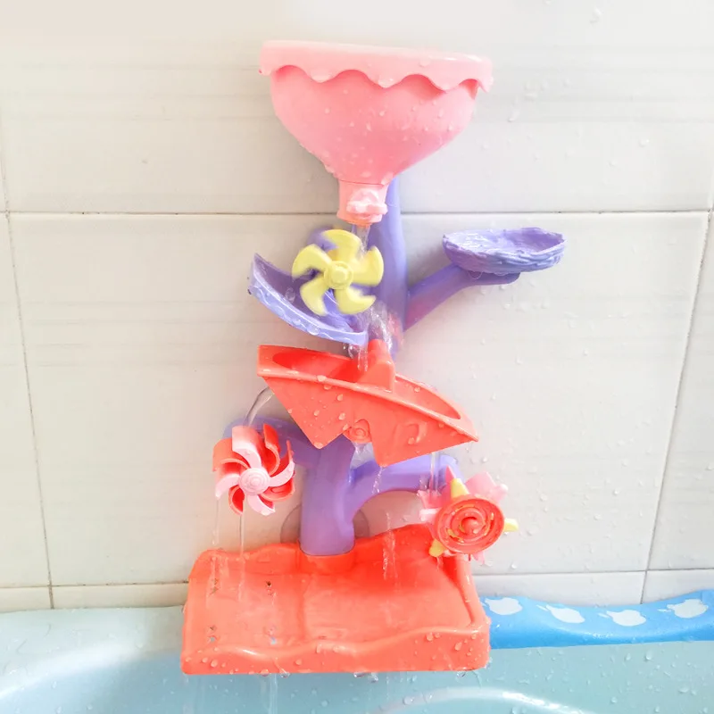 water wheel bath toy