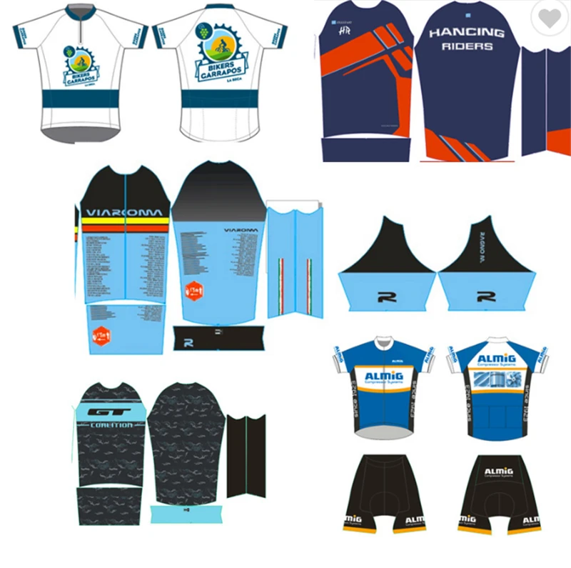 custom team bike jerseys