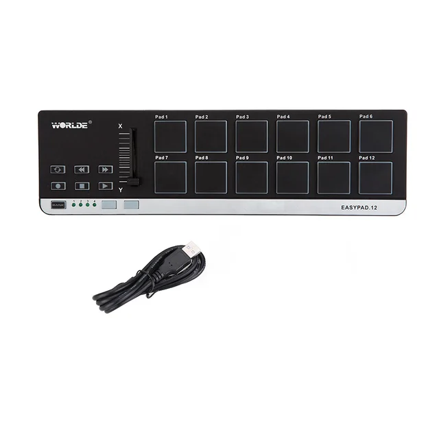 electric keyboard with drum pad