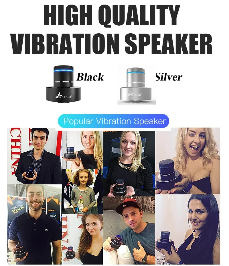 adin 26w vibration bluetooth speaker