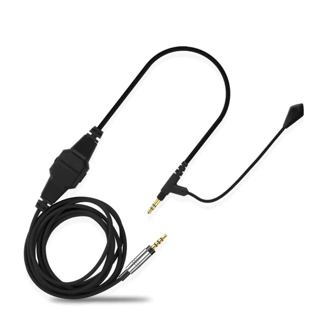 Audio Cable With Mic Gaming Cords 