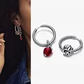 [BUY 3 PCS SAVE 5%] 925 Sterling Silver O Earrings Arrival Fashion Classic Geometric Women Earrings Asymmetric Earrings Jewelry preview-4