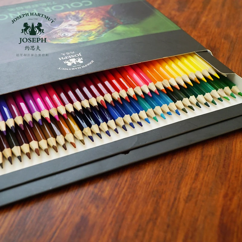 Professional 36 Colorful Water Soluable Watercolor Pencil Set