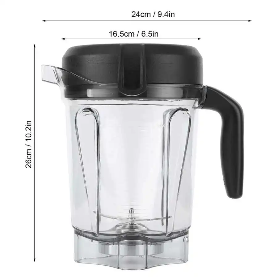 For Blendtec jar 90 oz 3 quart professional/commercial mixer jar with  stainless steel blades and ventilation cover - AliExpress