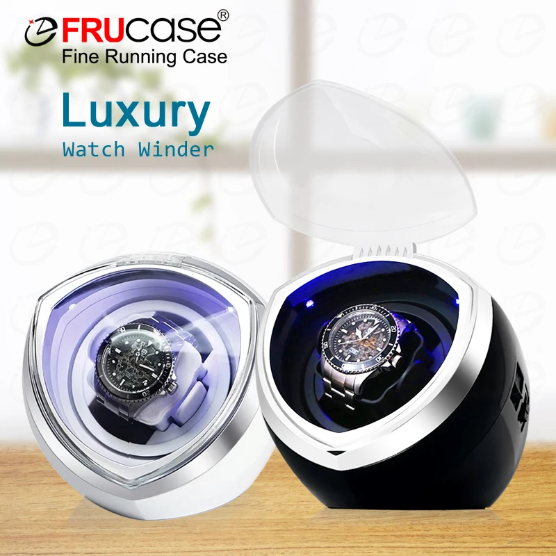 FRUCASE Single Watch Winder For Automatic Watches Automatic Winder Multi-Function 5 Modes