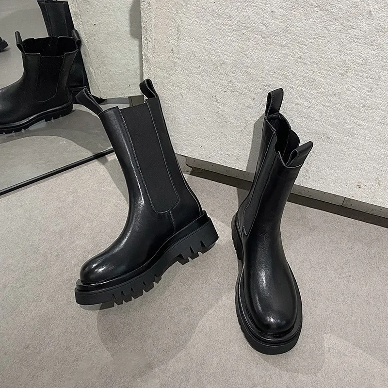 womens chunky rain boots