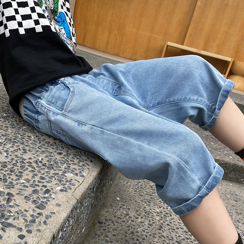 IENENS Shorts Jeans Cloose Capris Kids 