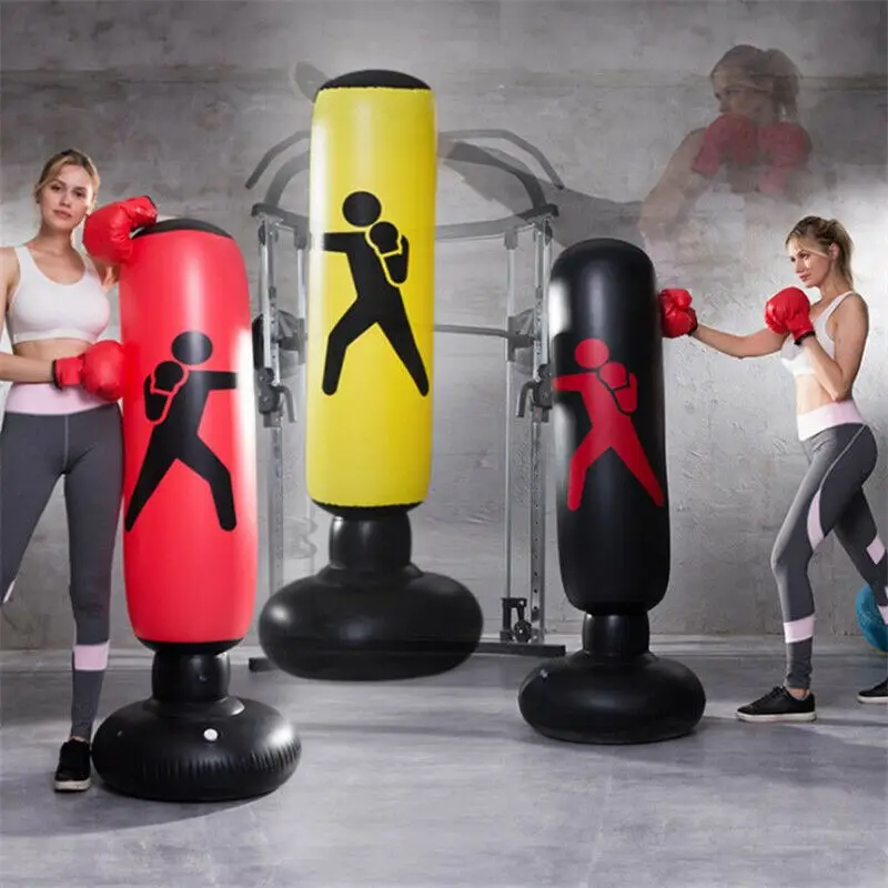 heavy duty standing punch bag