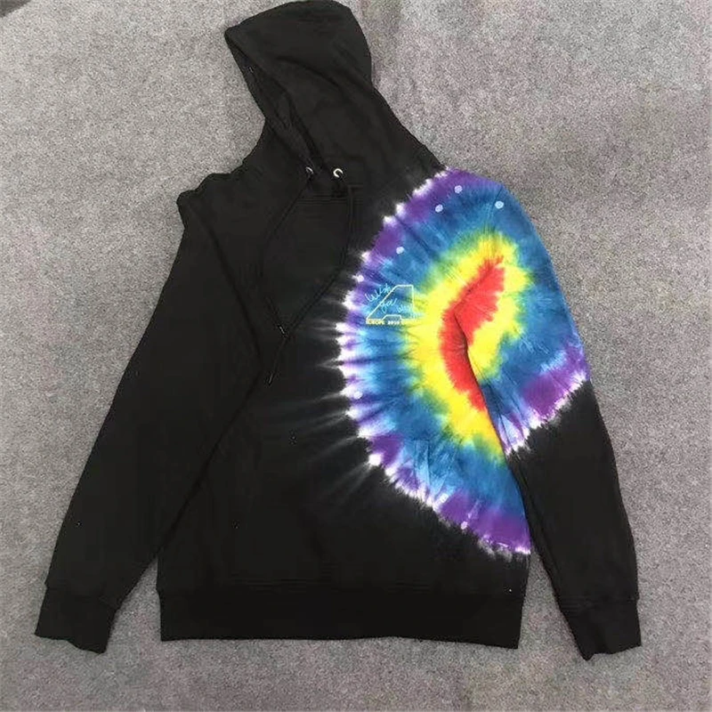 Tie-dye hoodie TRAVIS SCOTT astroworld merch europe tourts men