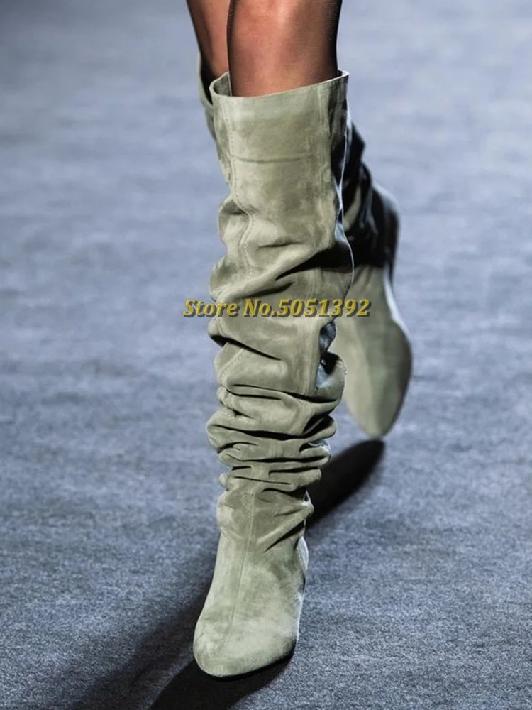 pointed toe winter boots