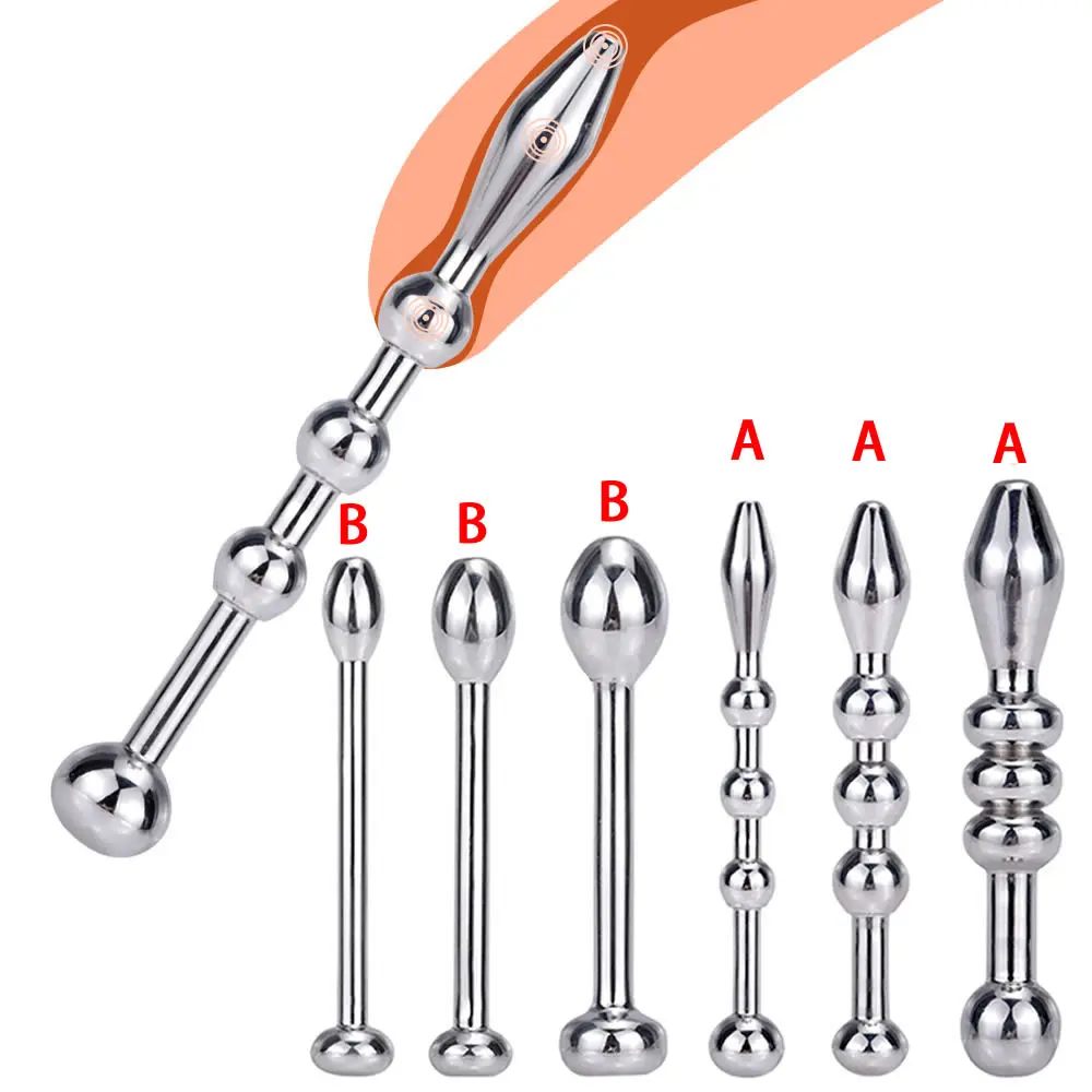 קנו אביזרי מין | Urethral Catheter Penis Plug Sex Toys for Men Urethral  Plug Penis Insertion Urethra Sound Dilator Sex Product For Adult 6/8/10