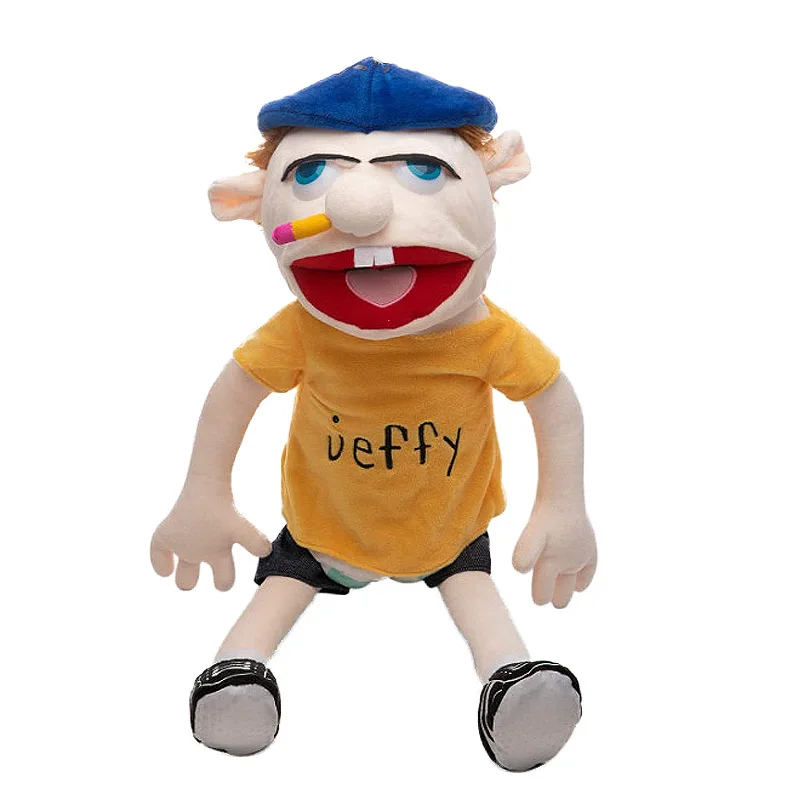 40cm Jeffy Puppet Doll Jeffy Hand Puppet Sml Jeffy Puppet Family Real Jeffy  Zombie Boy Hand Puppet Soft Toy Plush Feebee Puppet - AliExpress