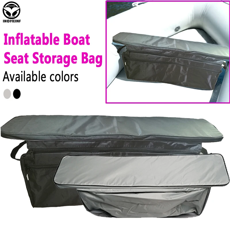 Under Seat Storage Bag Iatable Boat Seat Cushion For Fishing Boat