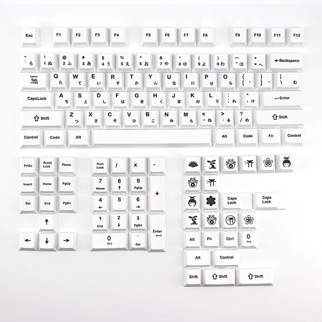 white minimalist keyboard