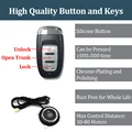 Car Alarm Remote Control PKE Car Keyless Entry Engine Start Alarm System Push Button Remote Starter Stop Auto preview-3
