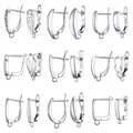 New  Arrivals 925 Sterling Silver Jewelry Findings Earrings Accessories DIY Handmade Ear Hooks Clasps Making Components