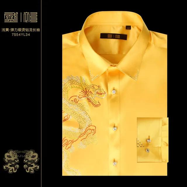 Men's silk men's pure color hot diamond 