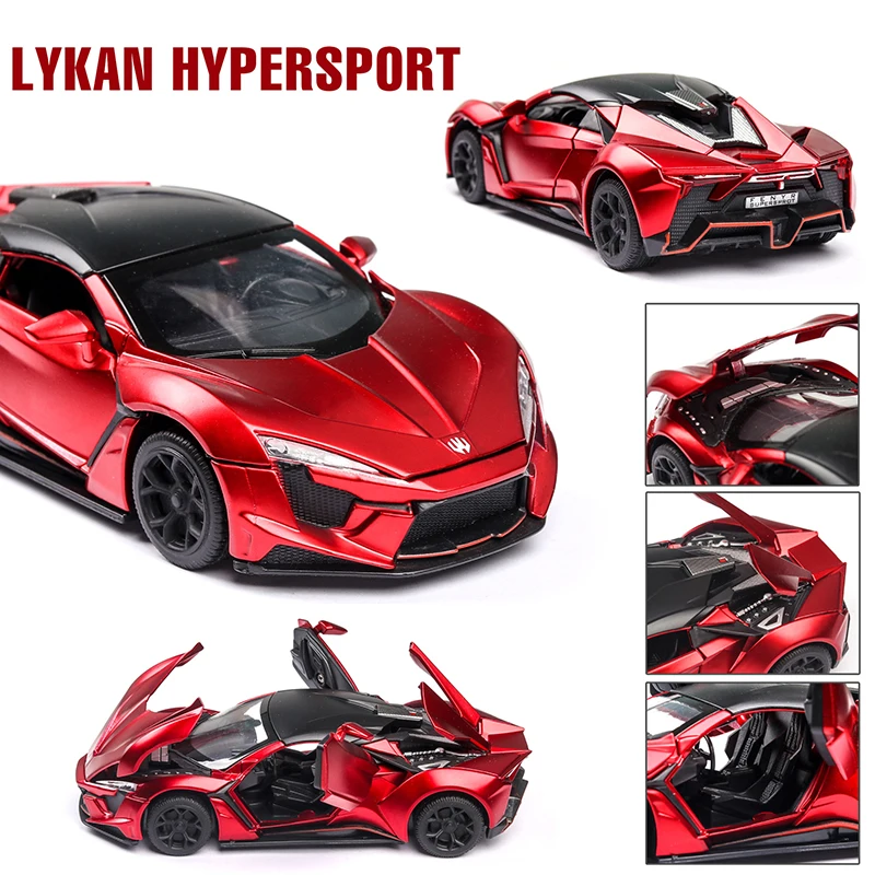 lykan hypersport diecast model