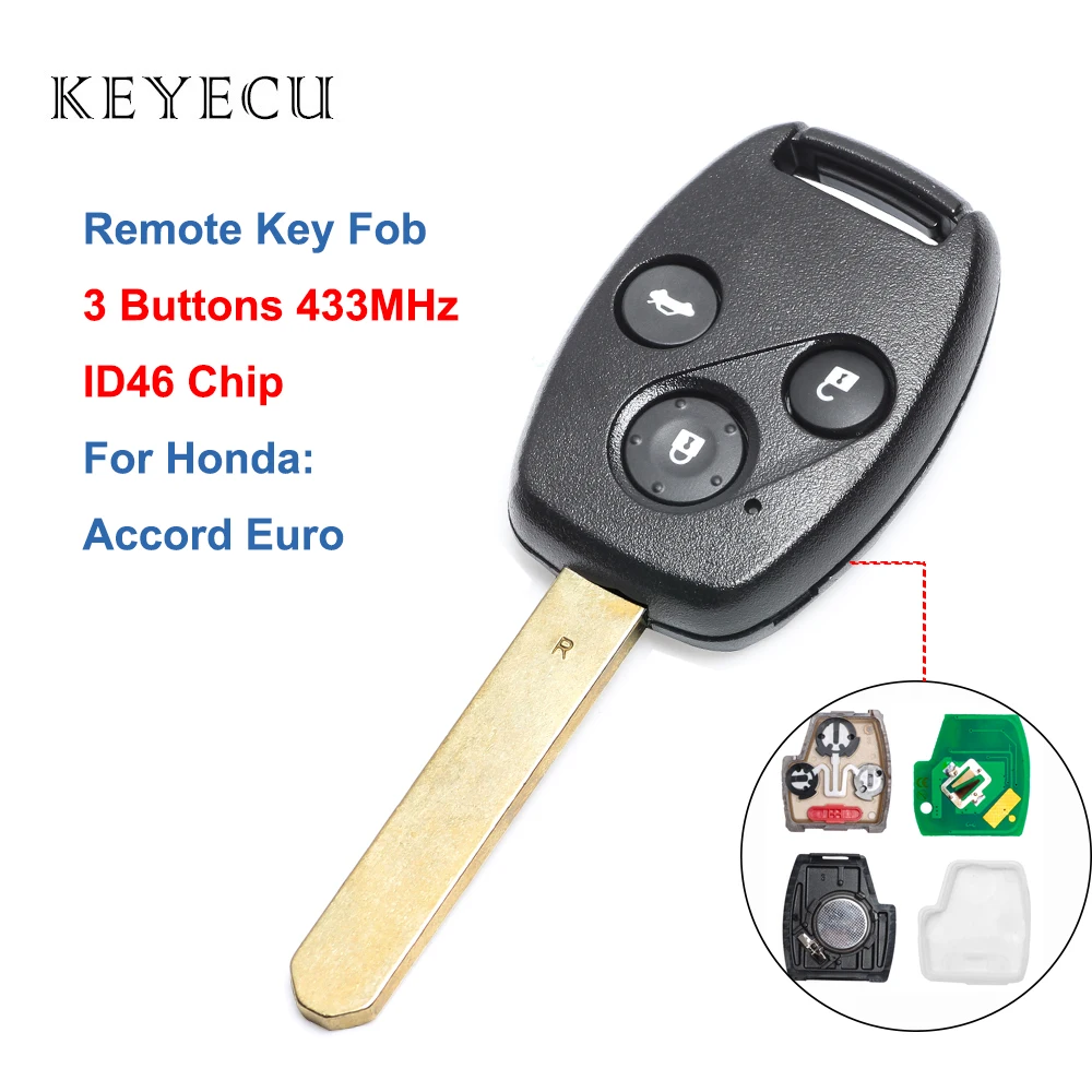 2008 honda accord key