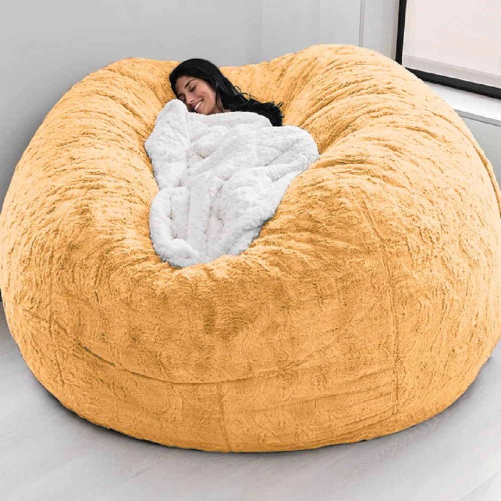 xl fluffy bean bag