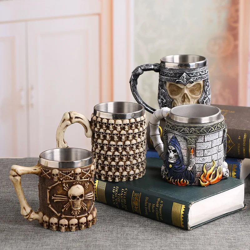 https://ae05.alicdn.com/kf/Hac5dcf128b864f5f983feff8d16ebc72r/Coolest-Gothic-Skull-Resin-Stainless-Steel-Beer-Mug-Dragon-Knight-Tankard-Halloween-Coffee-Cup-Christmas-Tea.jpg