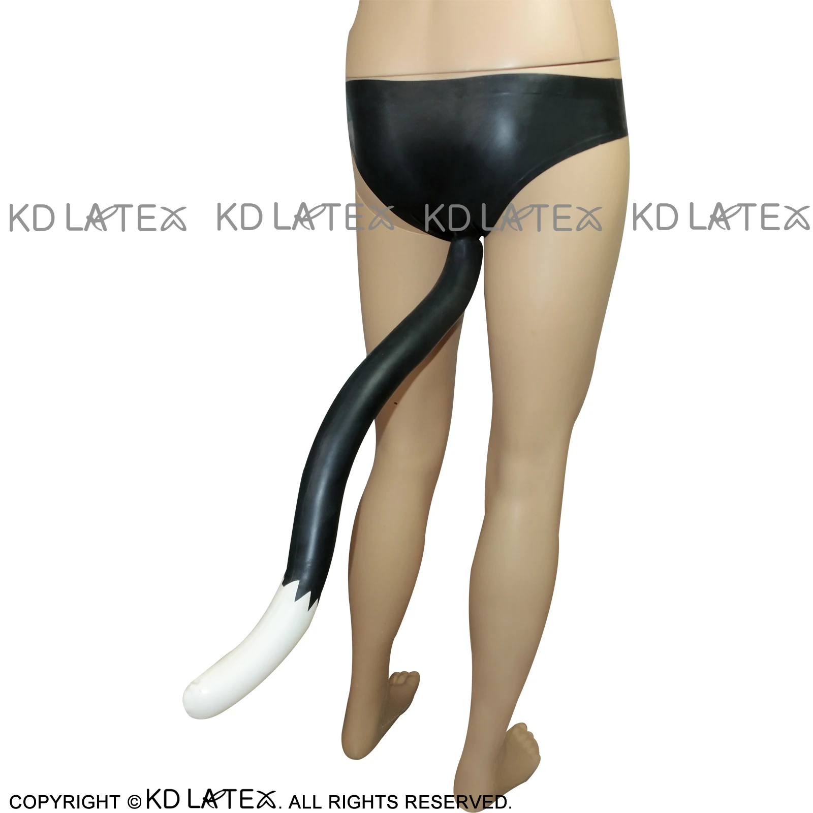 Men's latexlatex men's shorts rubber underwear exotic panties see