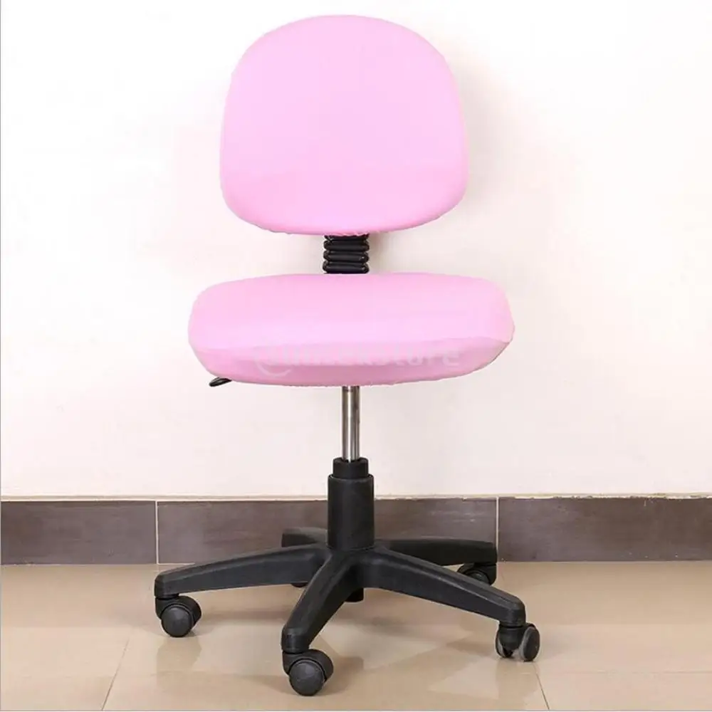 pink desk chair cover