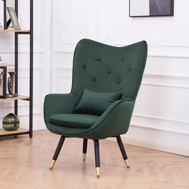 single sofa wing chair