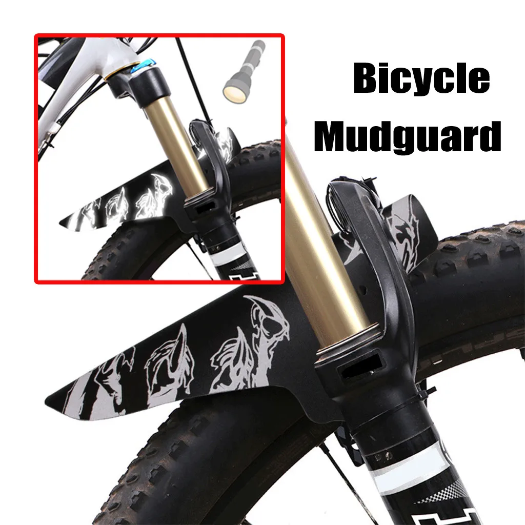 Colorful MTB Road Bike Mud Flaps Cycling Bicycle Wings Front Bicycle Mudguard