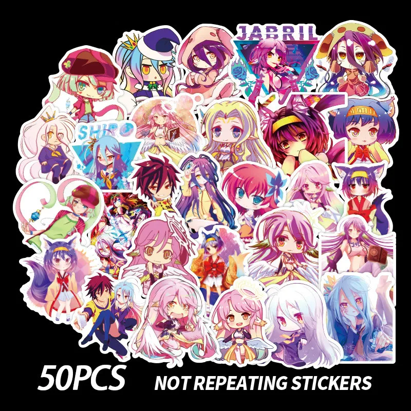 10/30/50PCS Anime Overlord 4 Graffiti Stickers Cartoon DIY