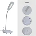 LED Desk Lamp Foldable Dimmable Touch Table Lamp DC5V USB Powered table Light 6000K night light touch dimming portable lamp preview-3