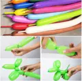 100Pcs Long Balloon Kit with Pump Twisting Shape Ballons Latex Birthday Party Festival Wedding Christmas Decorations Balloons preview-5