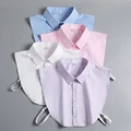 Formal False Collar Men And Women Faux Col Half Shirt Blouse White Fake Collars Sweater Shirt Detachable Collars Accessories