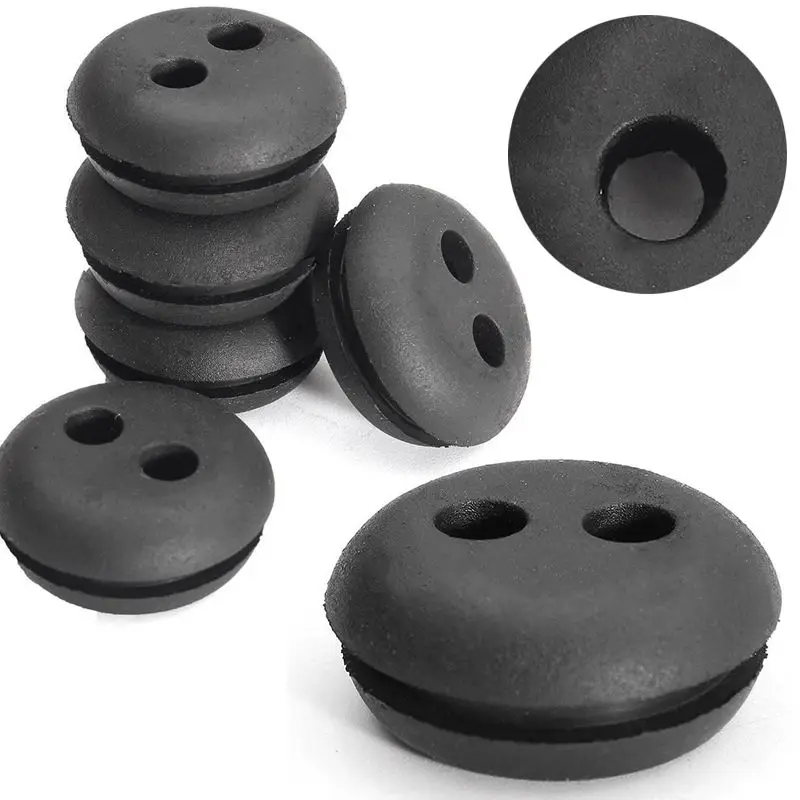 Купить Скобяные изделия 5 Pcs Rubber Grommets Replacement 2 Hole For
