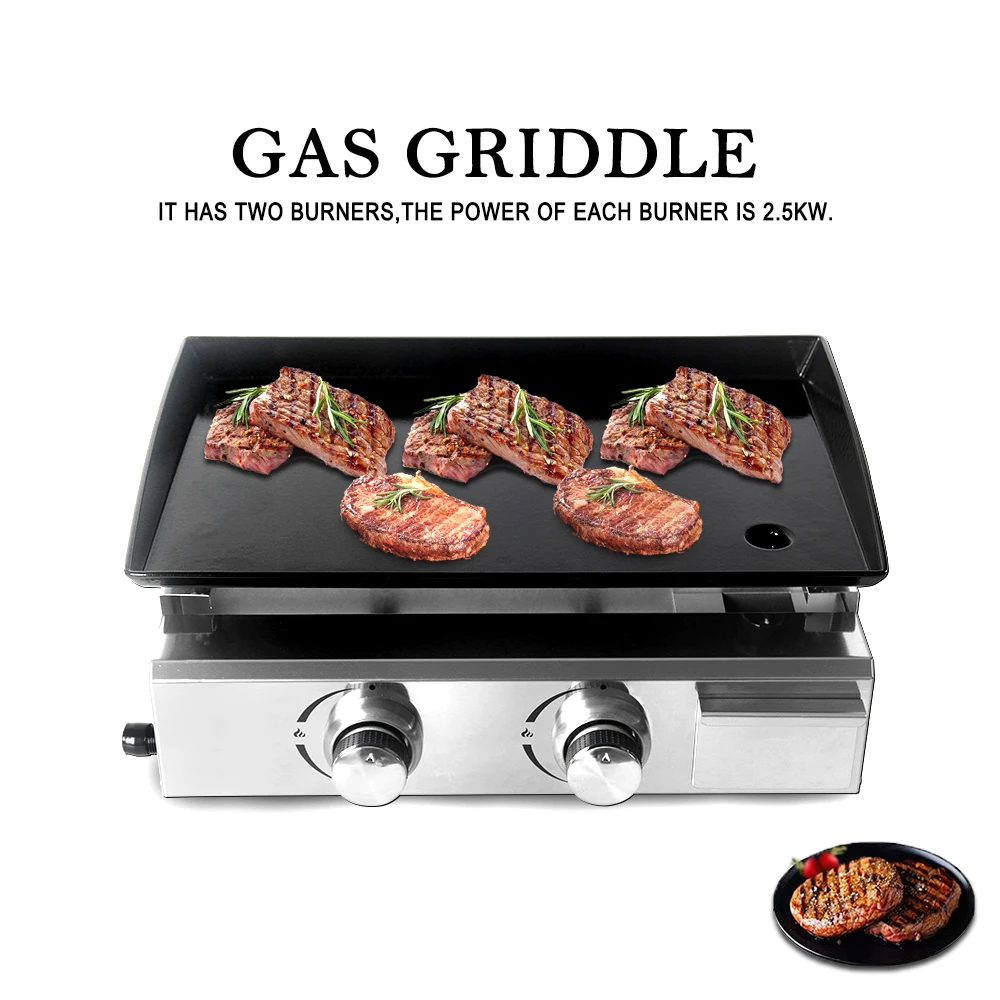 2 burner griddle for gas stove