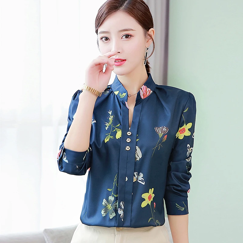 Blouses Women Floral Blouse Shirts