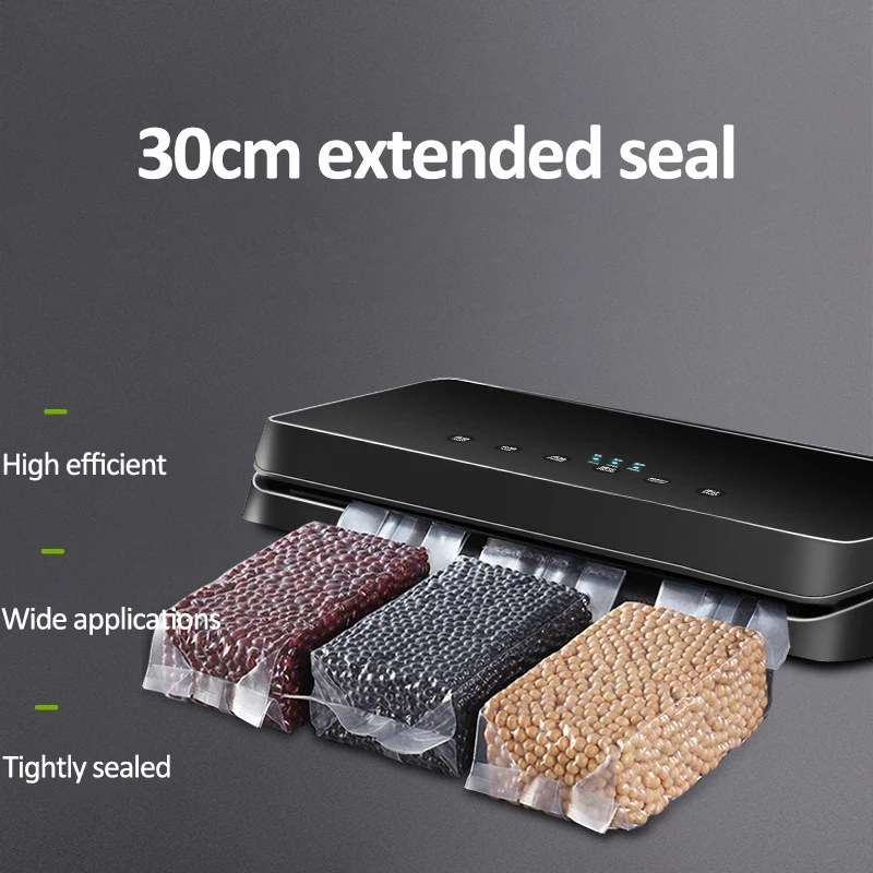 Vacuum Sealer Machine, 80Kpa 130W Powerful, Multifunctional for Dry and  Moist Food Storage, Automatic and Manual