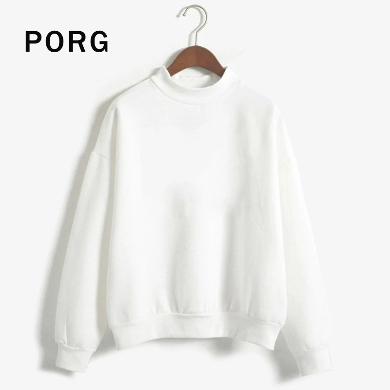 white sweatshirt for women