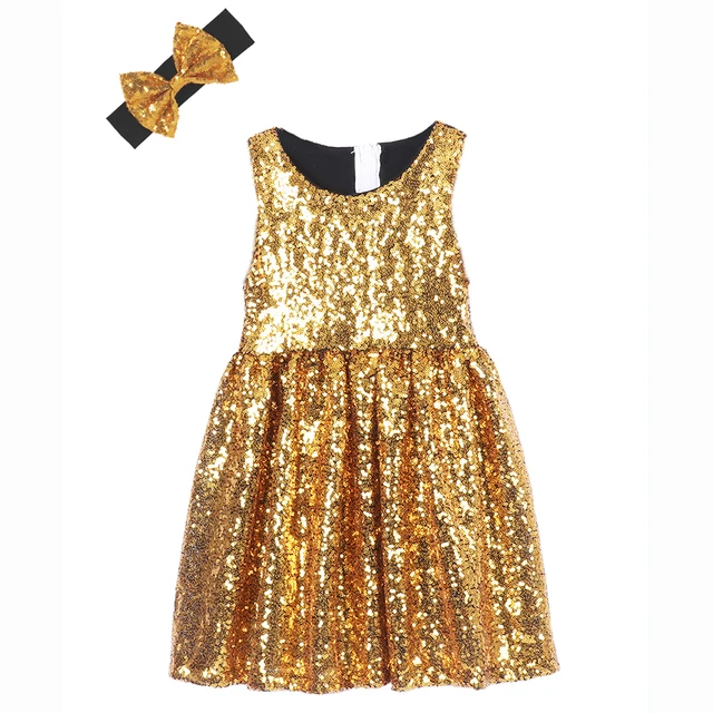 kids glitter dress