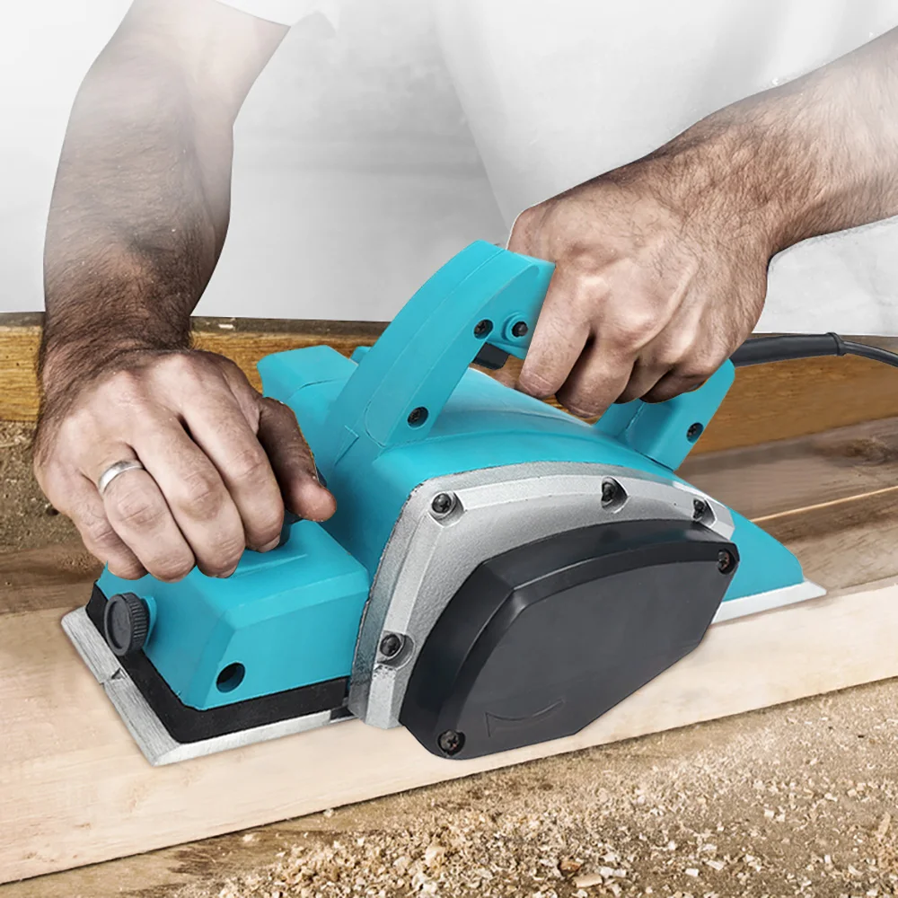Powerful Electric Planer 82mm 600W Wood 