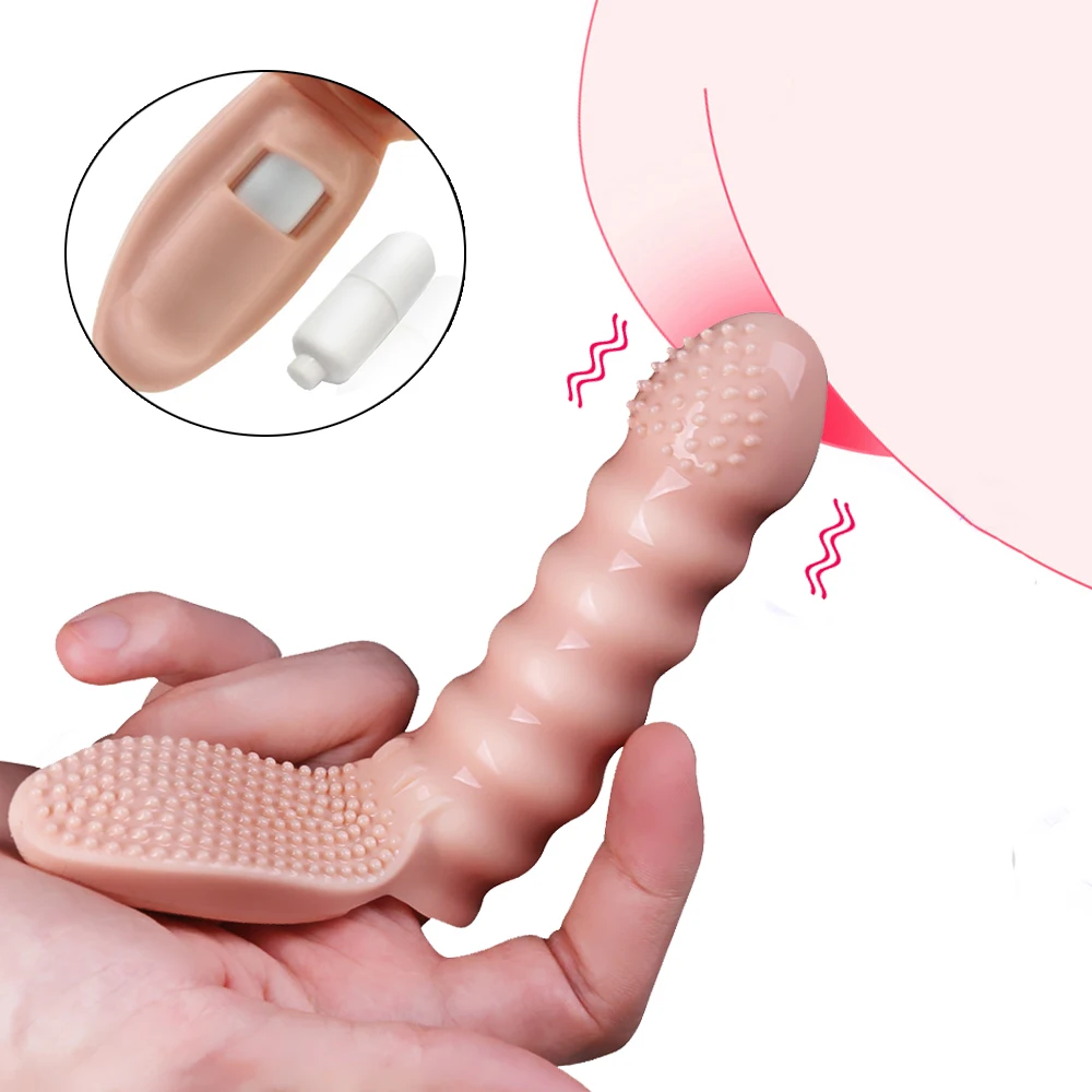 Купить Секс товары | Finger Anal Plug Dildo Vibrator Sex Toys for Women  Clitoris Stimulator Prostate Massage Vibrating Finger Sleeve Adult Butt Plug