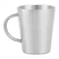 300ml Stainless Steel Coffee Mug Milk Cup Water Jup Double Walled Insulated Portable Home Office Coffee Beer Cup with Handle preview-5