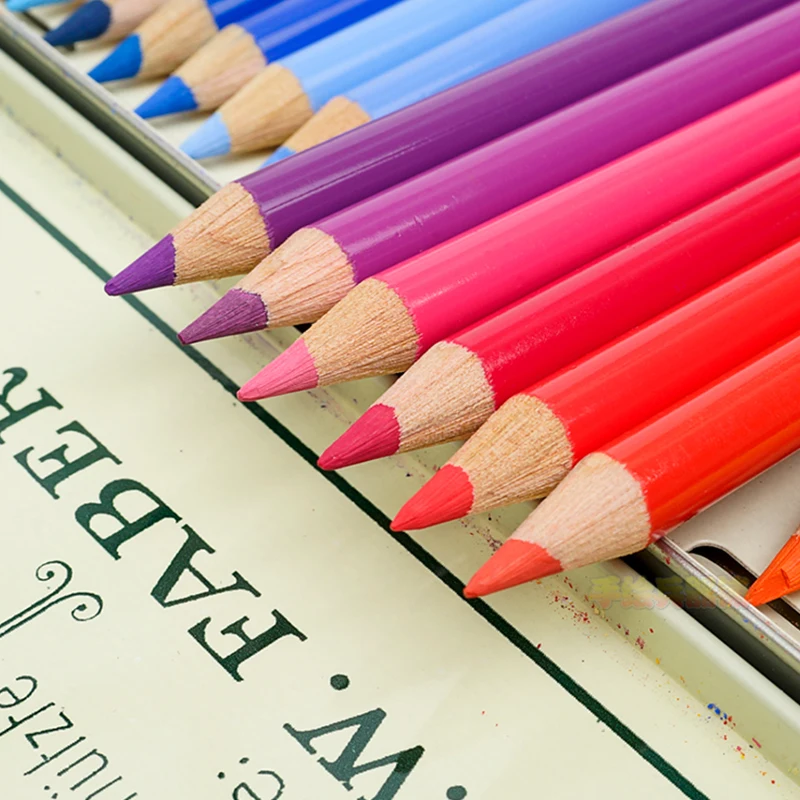 PRISMACOLOR 24/36/48/72/132/150 Colors Professional Oily Colored Pencils  Lapis de cor Artists Drawing Supplies Colored Pencils