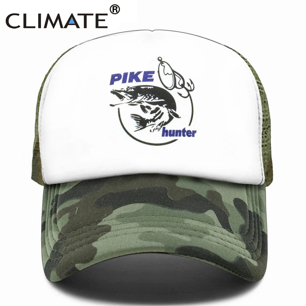 CLIMATE Pike Fish Hunt Trucker Cap Pike 