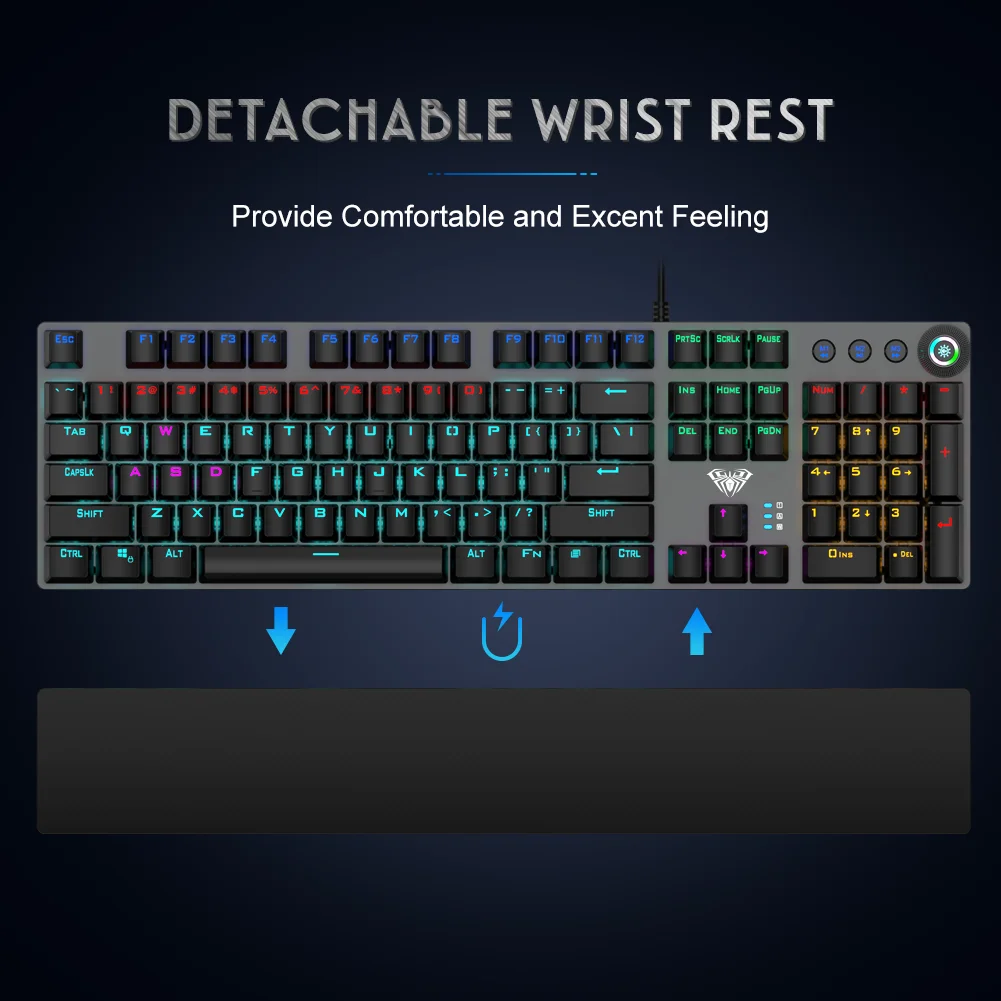 aula f2088 gaming mechanical keyboard